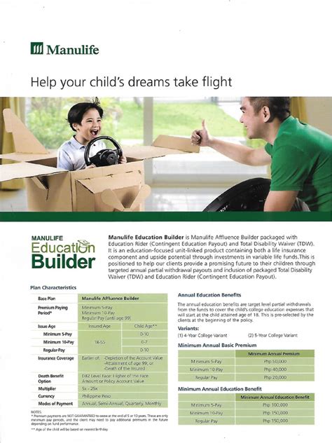 educational plan philam|Build an Educational Plan with Manulife Education Builder.
